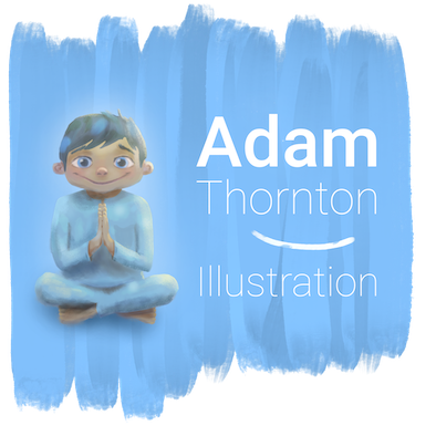 Adam Thornton Illustration logo.